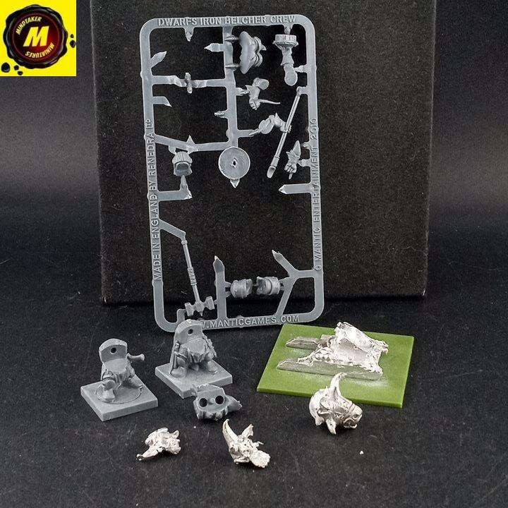 Abyssal Dwarf G'rog Light Mortar - #166012 - Kings of War