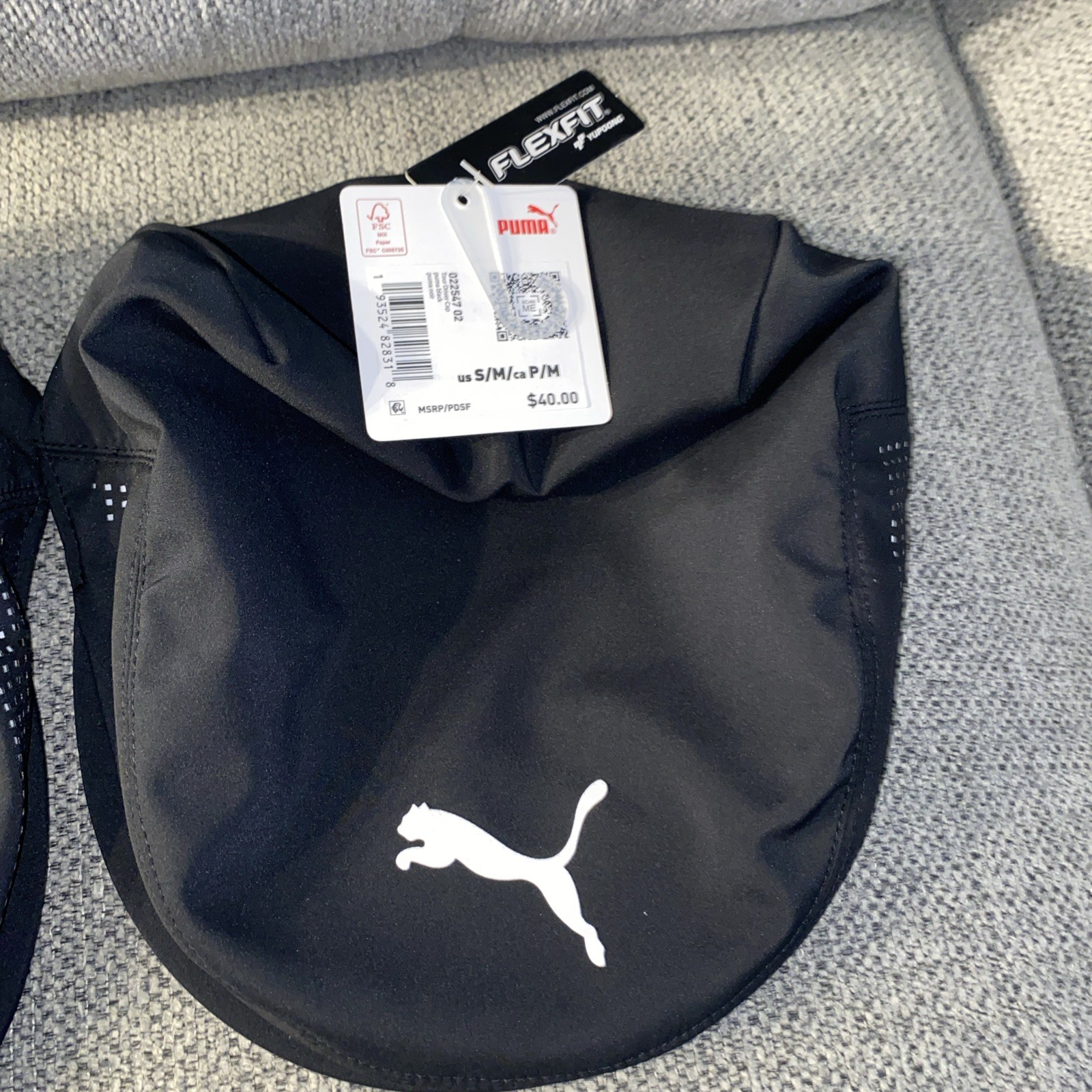 Cobra Puma Bryson DeChambeau Tour Driver Peacoat Black Size S/M & L/XL Hat/Cap