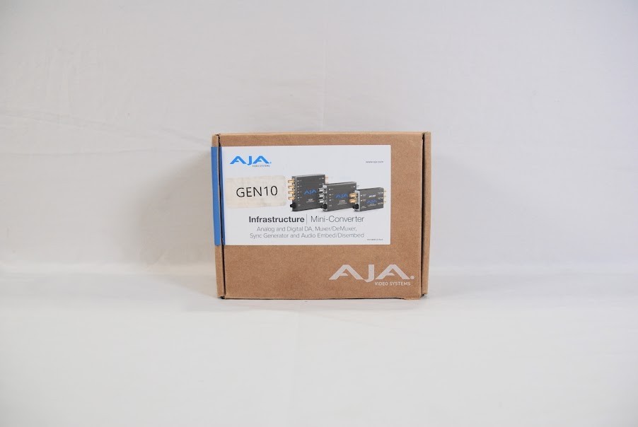 AJA GEN10 Professional HD/SD/AES Sync Generator- Open Box