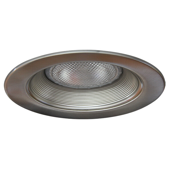 5 Inch All Satin Nickel Recessed Can Trim