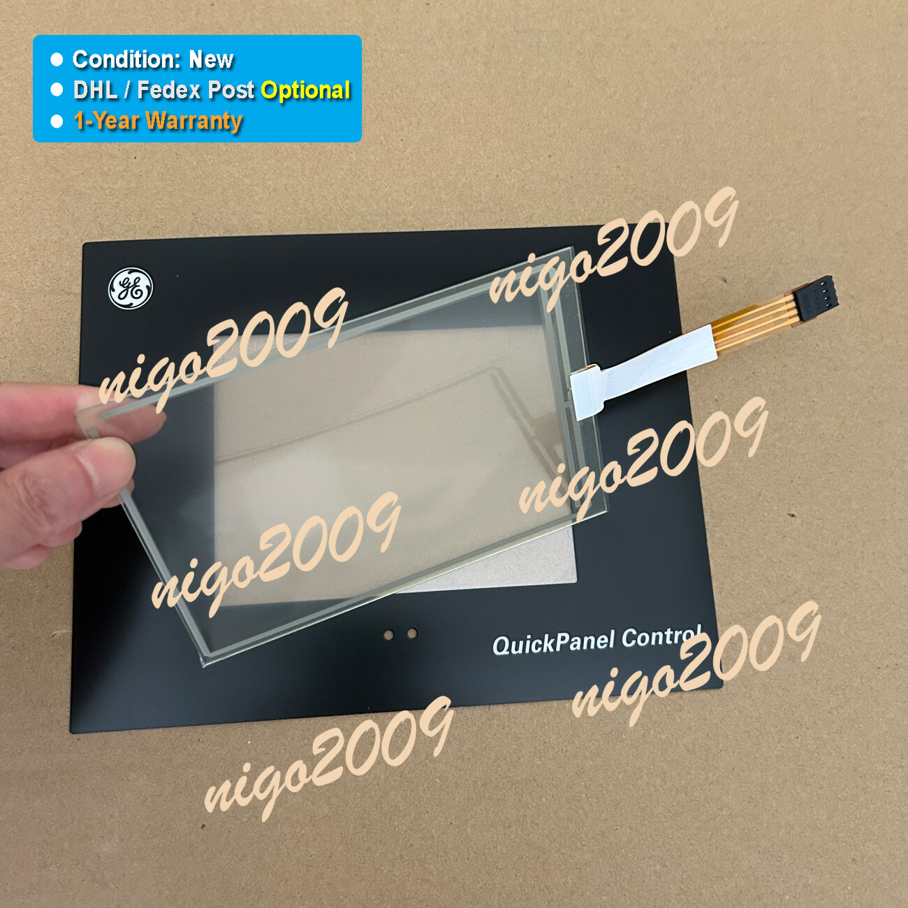 Fit for GE Fanuc QuickPanel View IC754VSB06MTD-LH ES0600 Touch Screen Glass Film