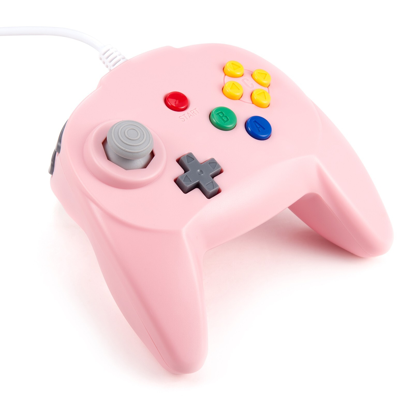 Mini N64 Wired Game Remote GamePad Controller For N64 System Console Video Games