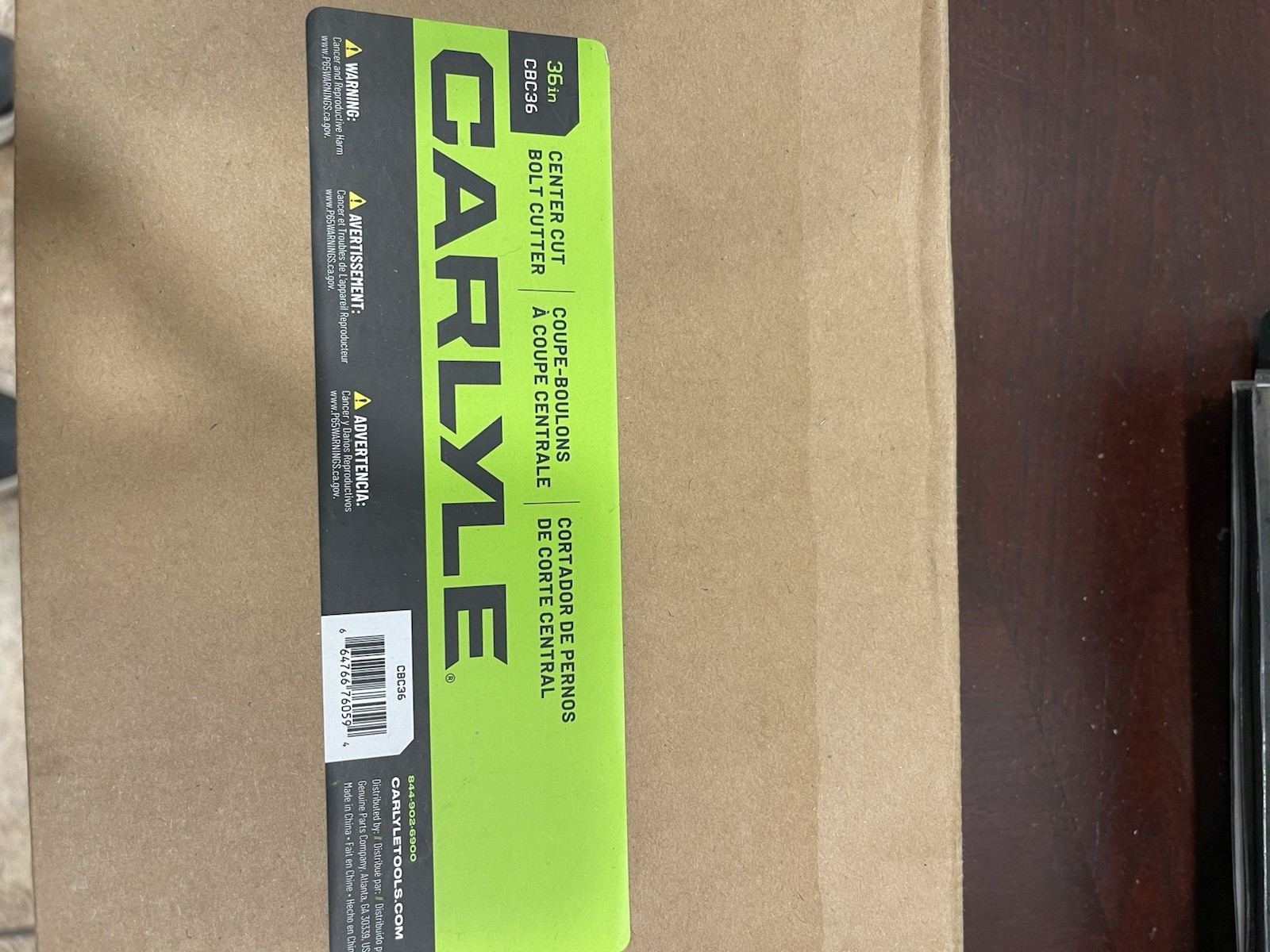 Carlyle 36 In Center Cut Bolt Cutter
