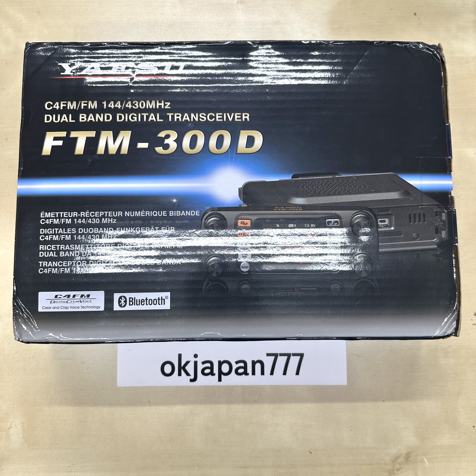 Yaesu FTM-300D Dual Band C4FM/FM Mobile Transceiver Open Box Unused