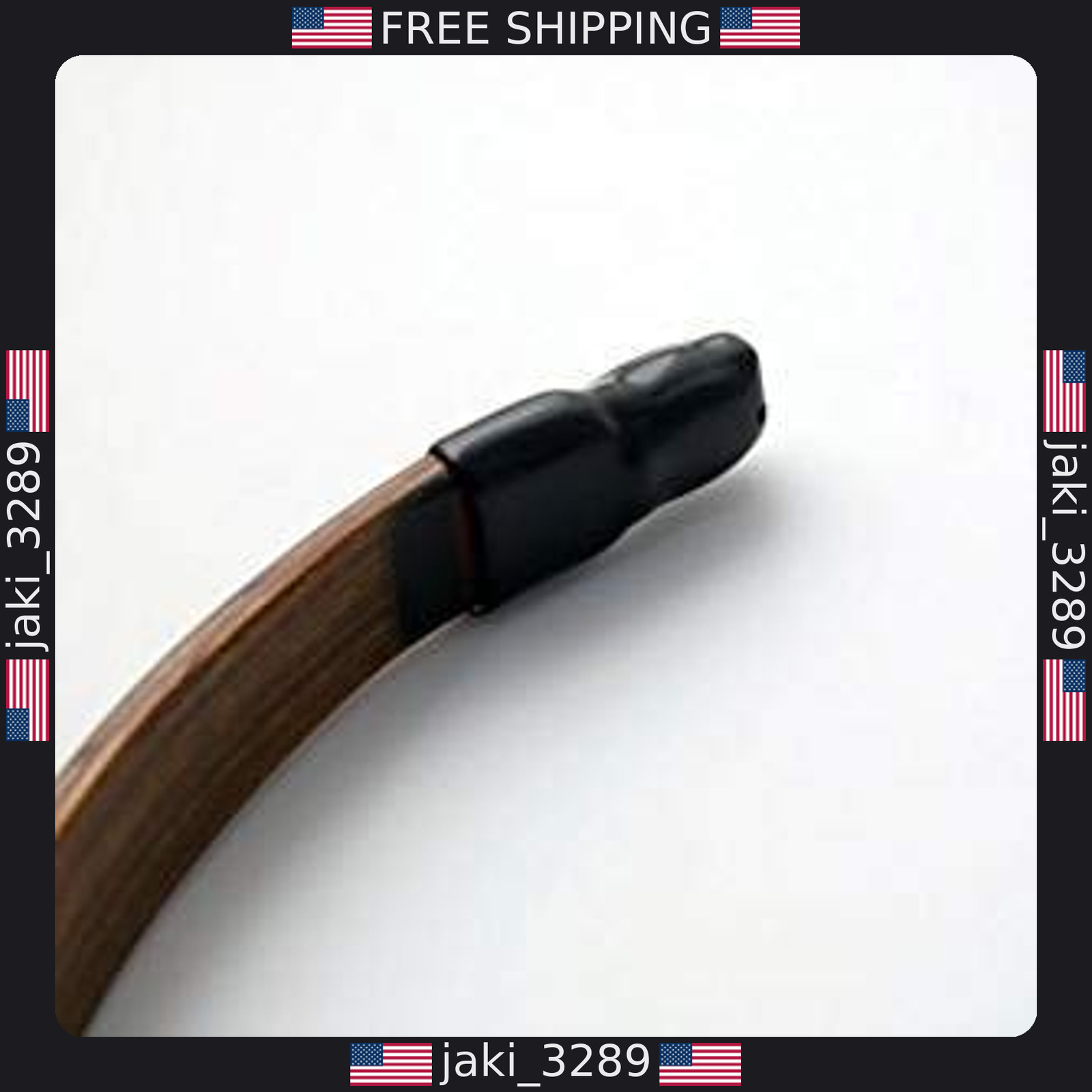 High-Quality Longbow Rubber Tip Protector for Recurve Bow Limbs