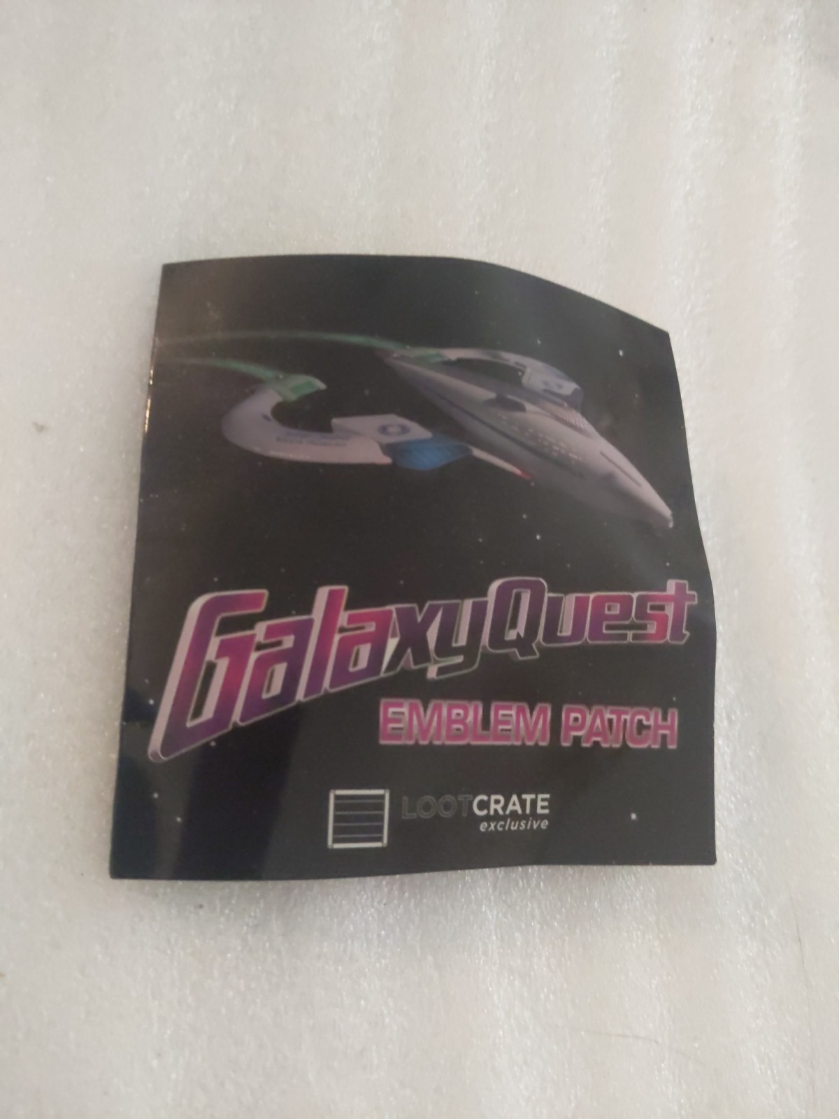 Galaxy Quest Patch Replica Emblem Loot Crate Exclusive Sci-fi 2.75" x 2.75" New