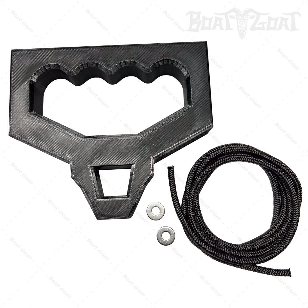 ManHandle Heavy Duty Trolling Motor Handle & Nylon Rope Kit - 7 COLORS
