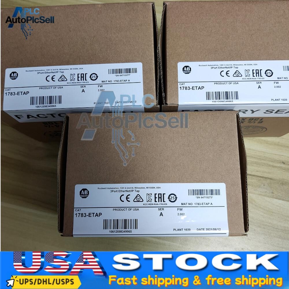 Allen-Bradley 1783-ETAP /A FW 2.002 3 Port Ethernet Tap AB 1783ETAP US Free Tax