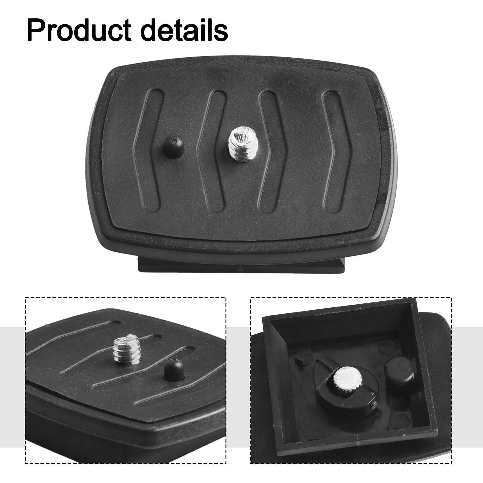 Tripod Quick Release Plate Screw Adapter Mount Head For Hama Star DSLR Camera