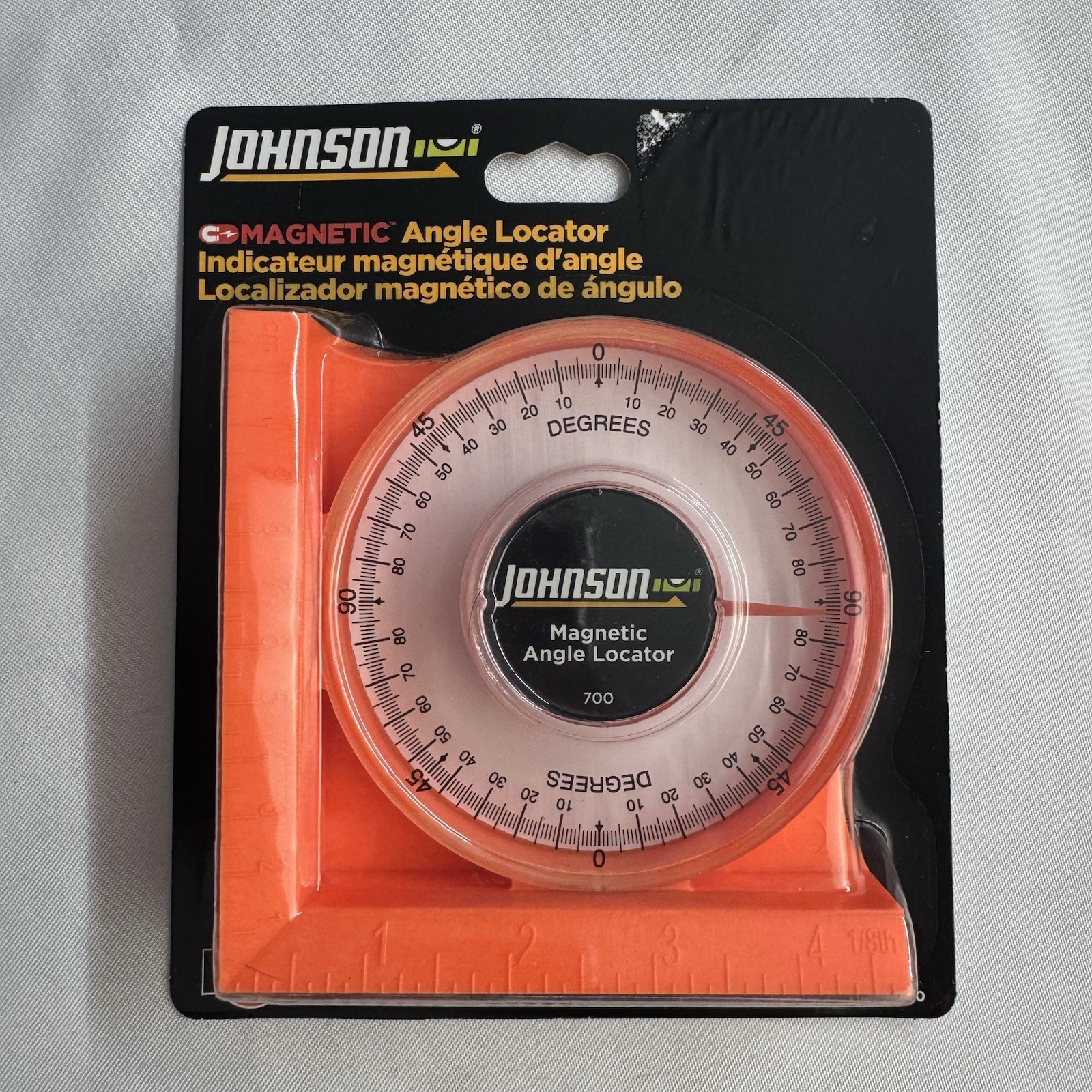 Johnson Magnetic Angle Locator + Stair Gauges Framing Square Tool Bundle NEW