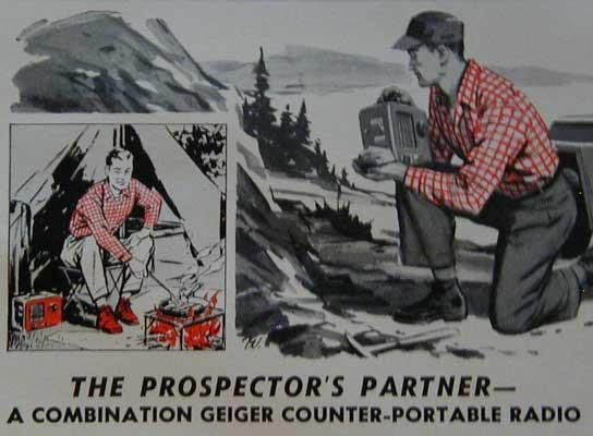 Combo Portable Geiger Counter & Radio 1957 How-To build PLANS