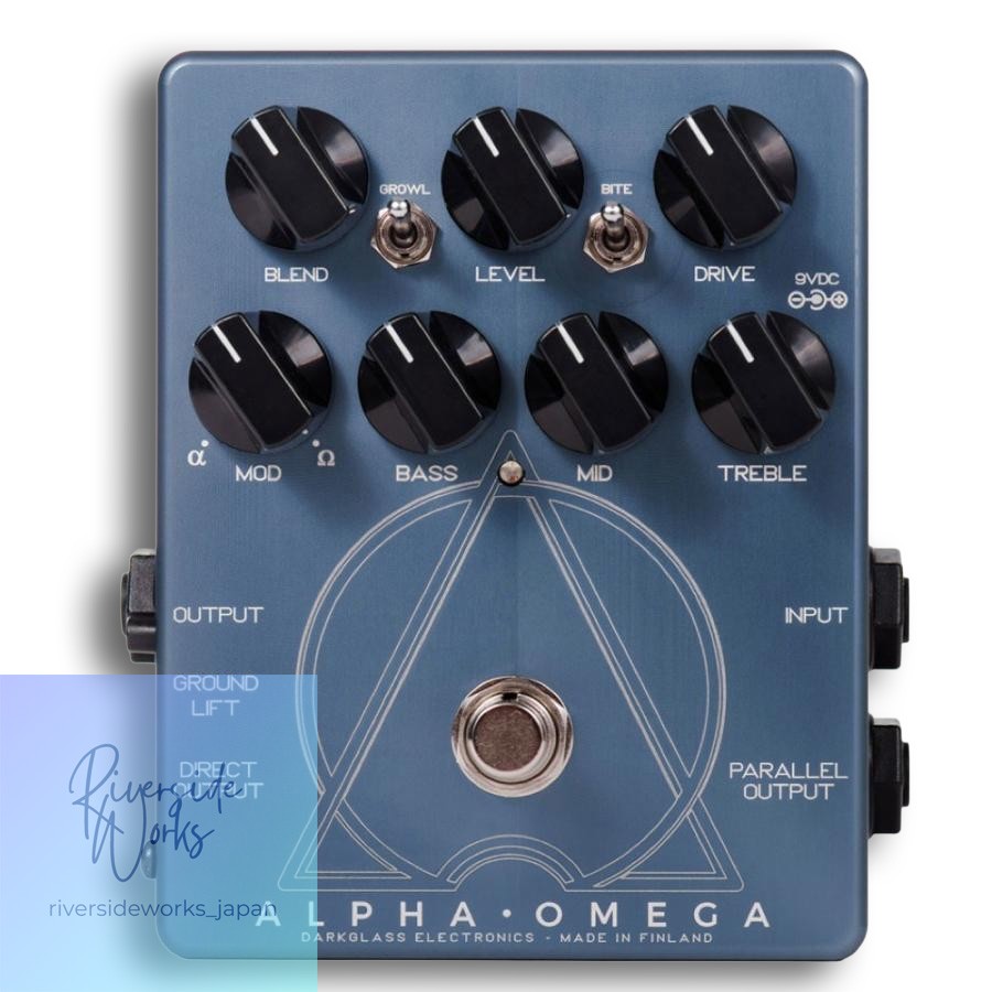 Darkglass Electronics Alpha Omega Bass Preamp Distortion DI Box