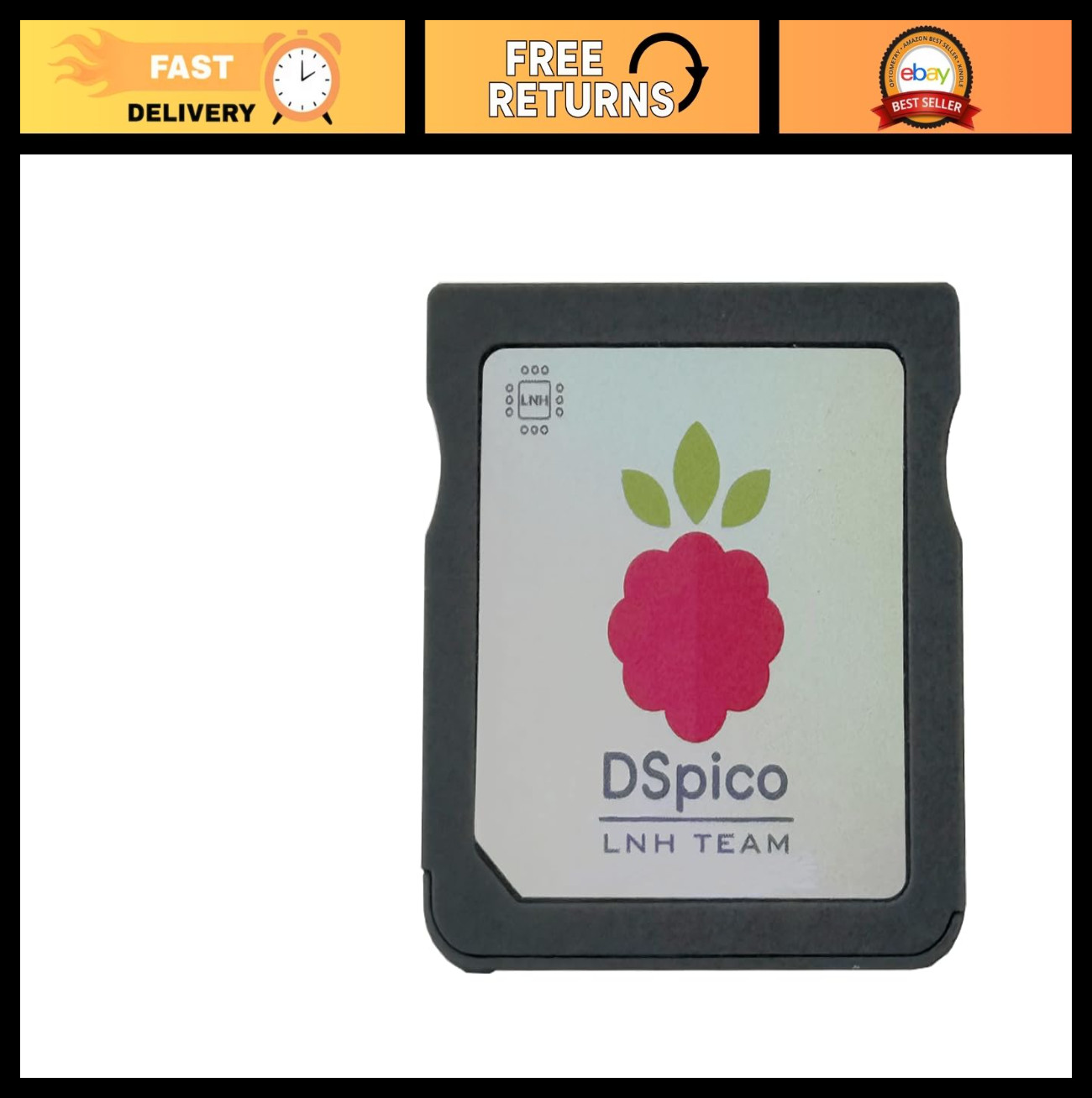 Flash Memory Adapter Card DS R4 Upgrade - Pico Launcher Compatible, New Version