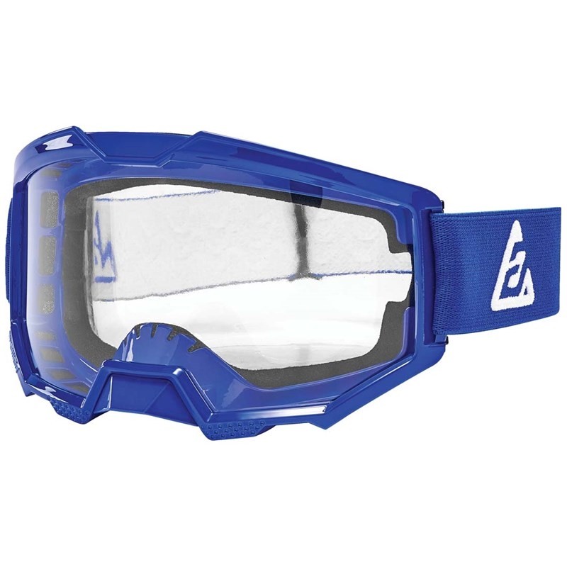 Apex 1 Goggles with Anti-Fog and Anti-Scratch Lens, Reflex/White, 40mm 446143