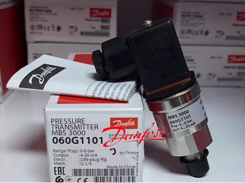 1pcs Danfoss MBS3000 060G1101 0-6bar pressure transducer*jrc