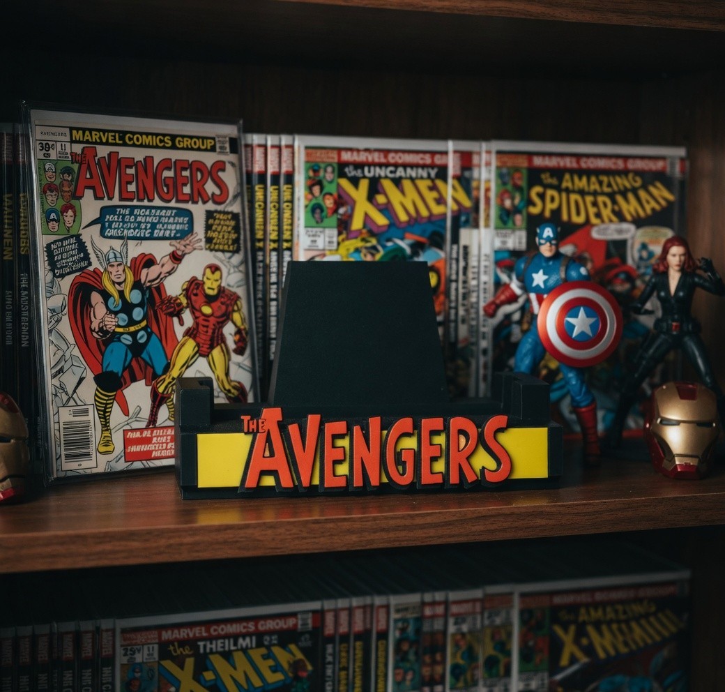 The Avengers Book Display Stand for Graded CGC, CBCS, and Non-Graded Comic