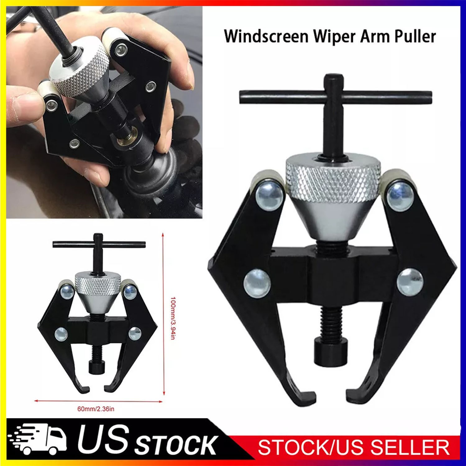 Adjustable Windshield Wiper Arm Battery Terminal Puller Remover Special Tool