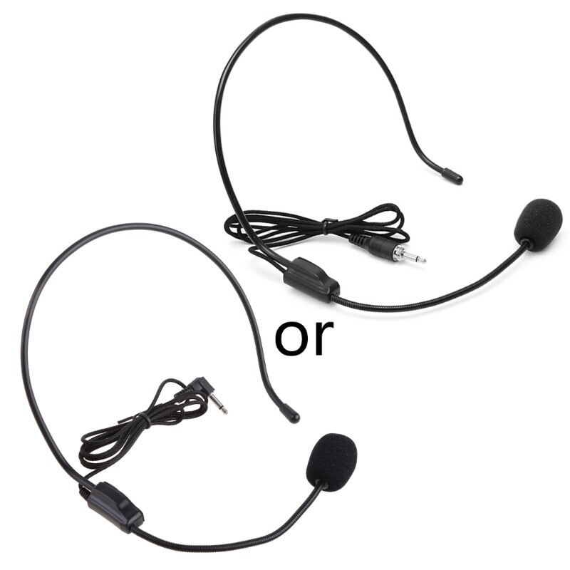Professional 3.5MM Microphone Headset Studio Speaker Voice Amplifier