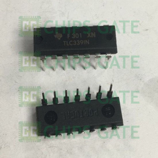 20PCS TLC339IN IC DIFF COMPARATOR QUAD 14-DIP TI