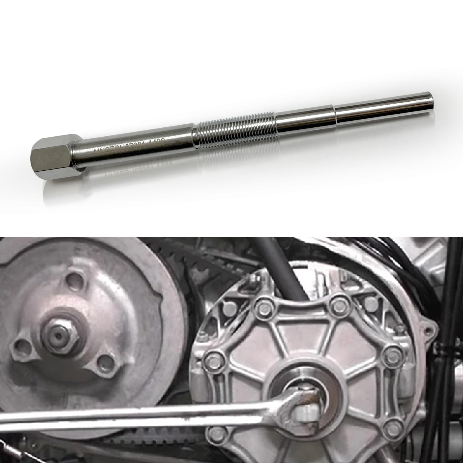 Hardened Clutch Removal Tool Puller 1/2'' for Kawasaki Mule Prairie Brute For...