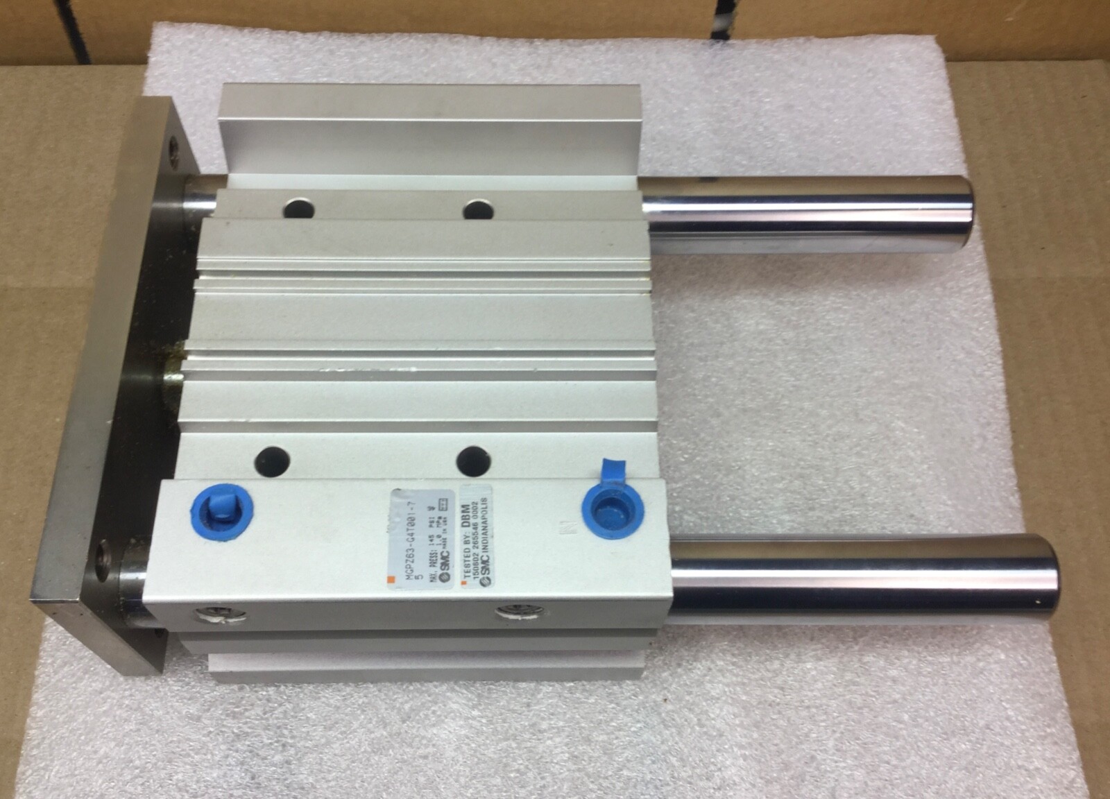 SMC MGPZ63-G4T001-75 COMPACT GUIDE CYLINDER 63MM BORE 75MM STROKE NEW NO BOX