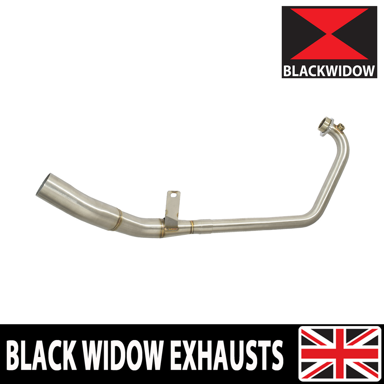 GSX-R 125 GSX-S 125 2017 - 2025 Exhaust Downpipes Down Pipe + Link Pipe