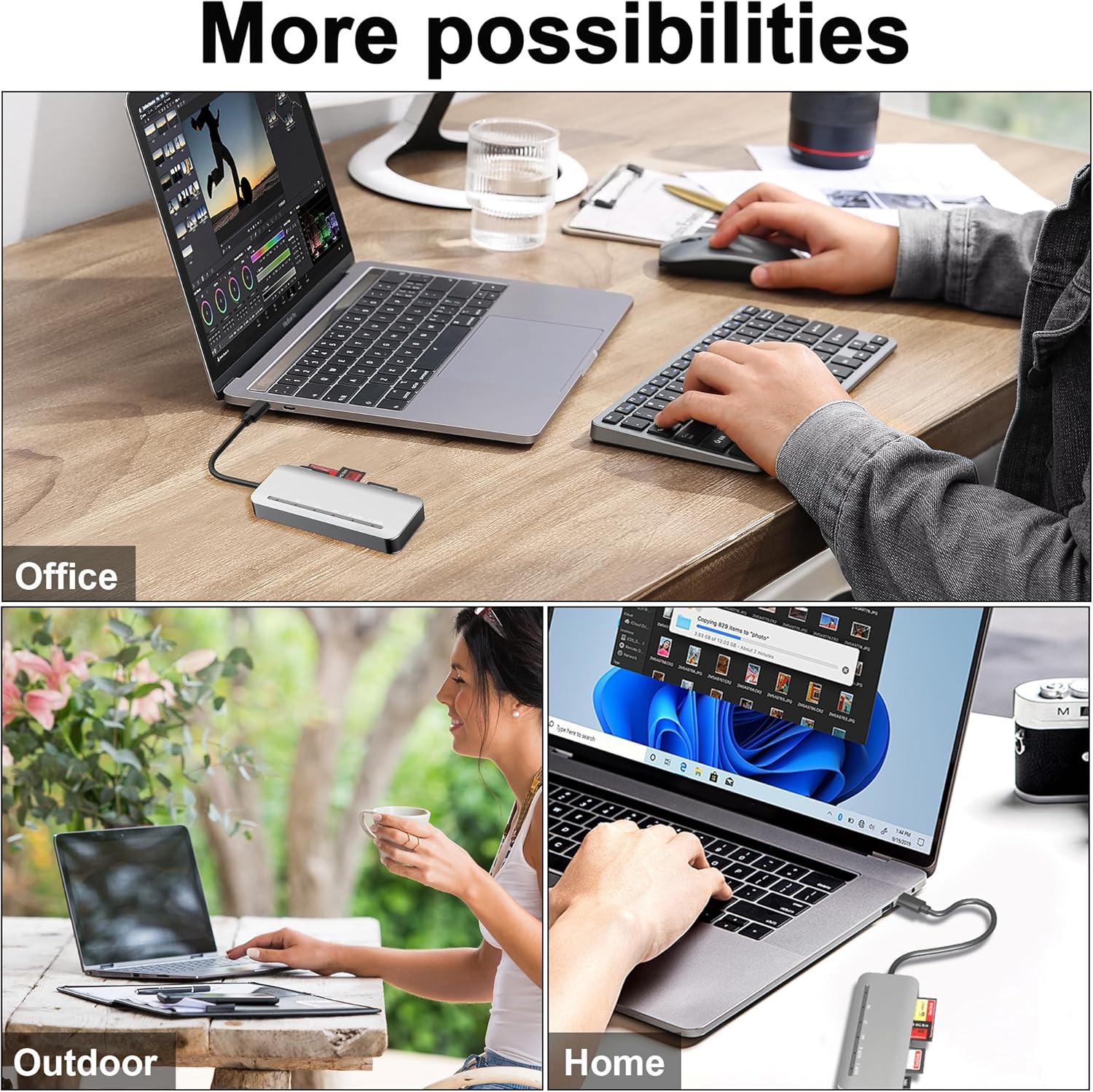 Memory Stick Pro Duo Card Reader, 7 In1 Memory Stick Pro Duo Adapter USB C for S