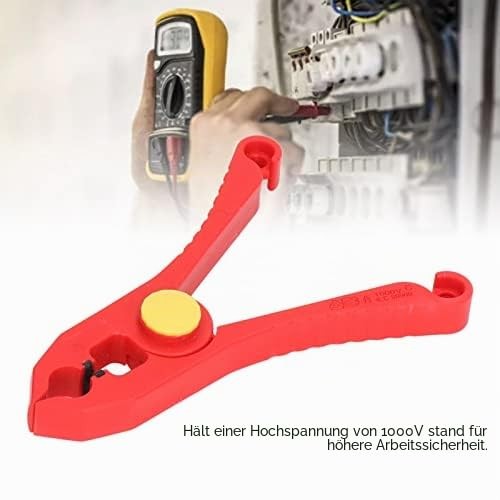 VDE Insulated Wire Terminal Plastic 33mm Maximum Opening 1000V High Voltage U...