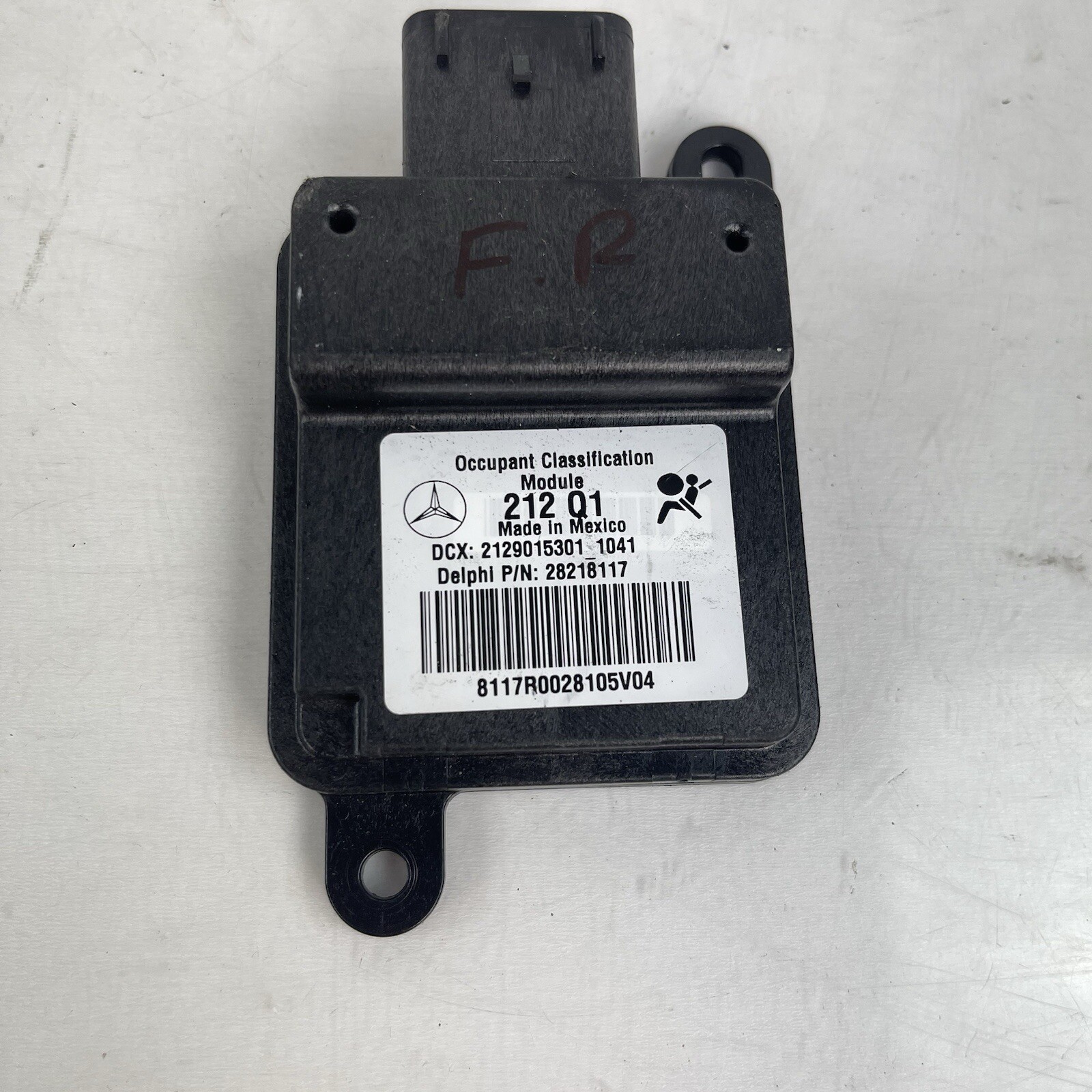 2010-2011 Mercedes E350 W212 E-class Front Right Passenger Side Seat Module OEM