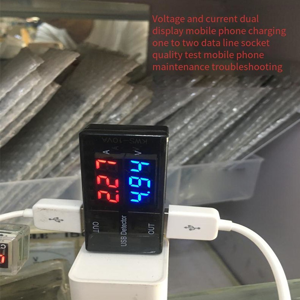 USB Current Voltage Tester Digital Voltmeter Capacity Meter USB Meter