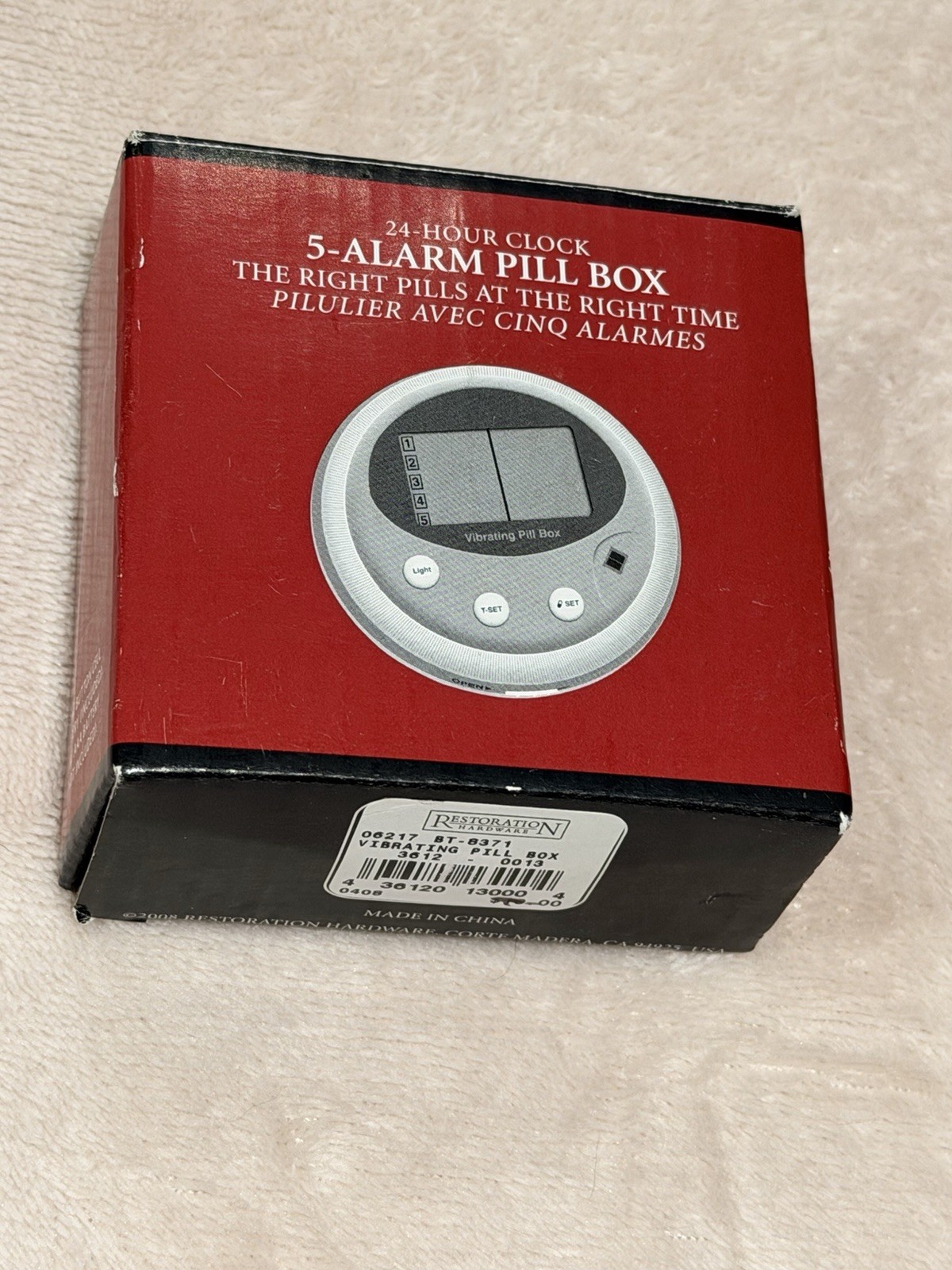 Scala Pill Organizer 5 alarm Pill Box