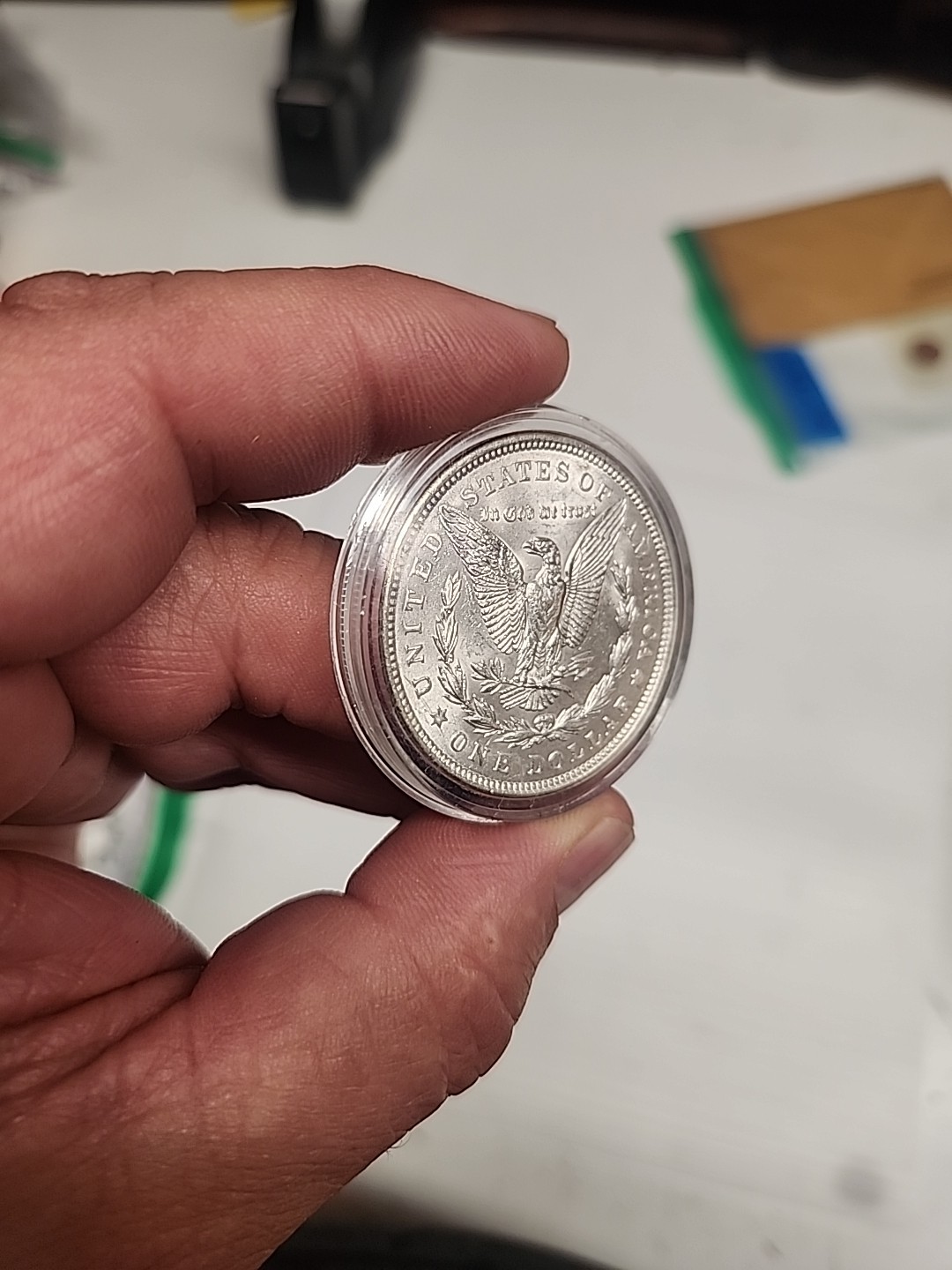 1921 MORGAN SILVER DOLLAR IN TOP BU CONDITION!!