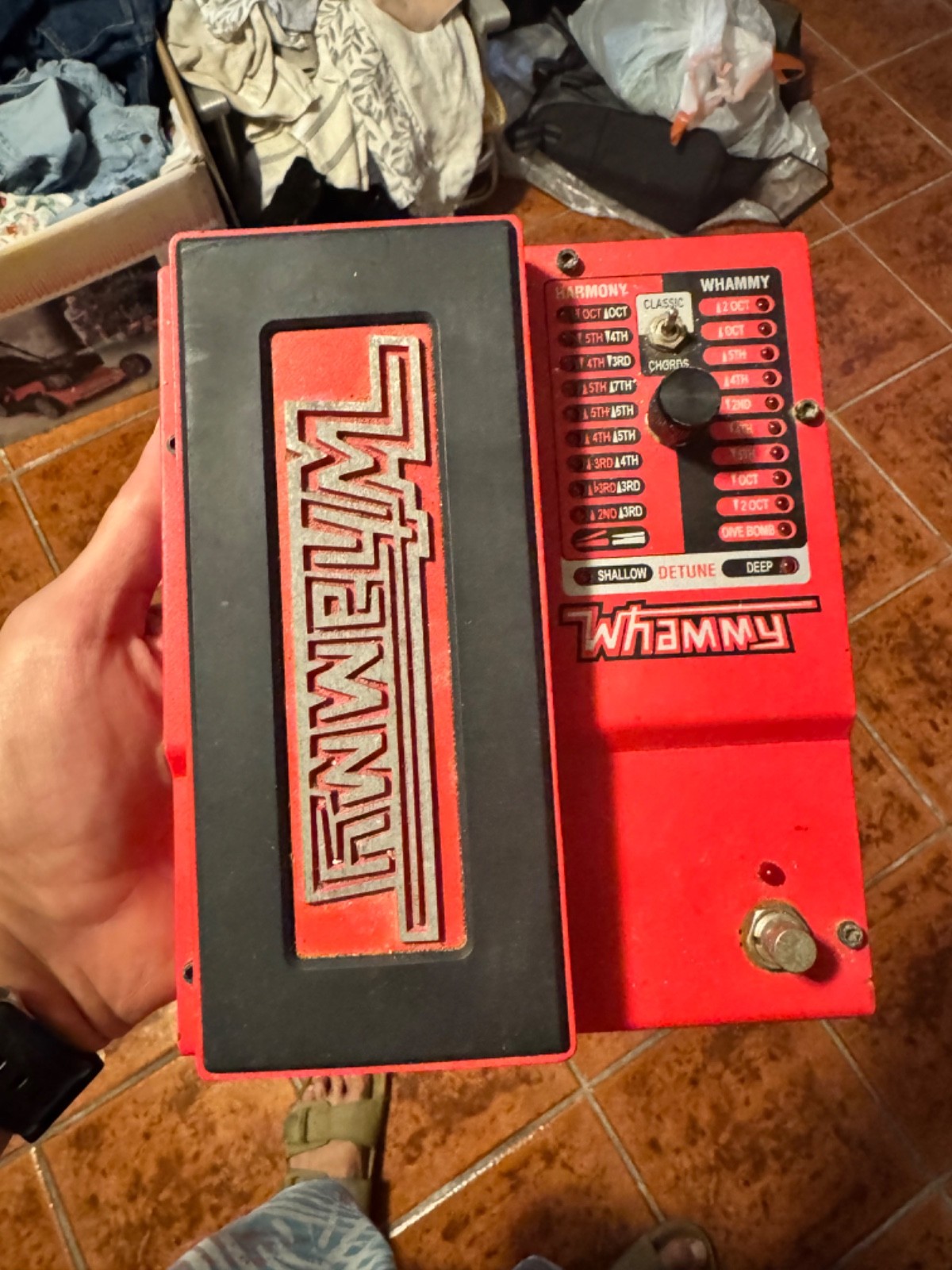 DigiTech Whammy vintage true bypass guitar effects buckethead