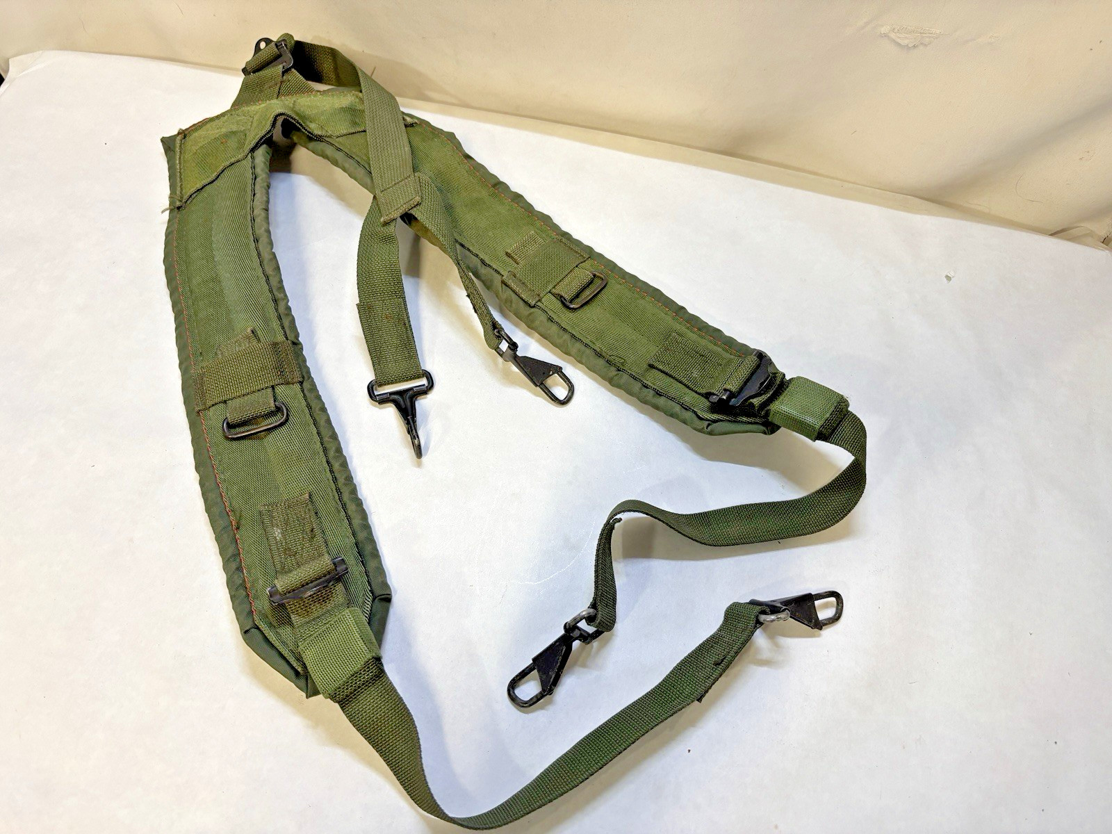 US Military LC-2 Individual Equipment Y Suspenders 8465-00-001-6471