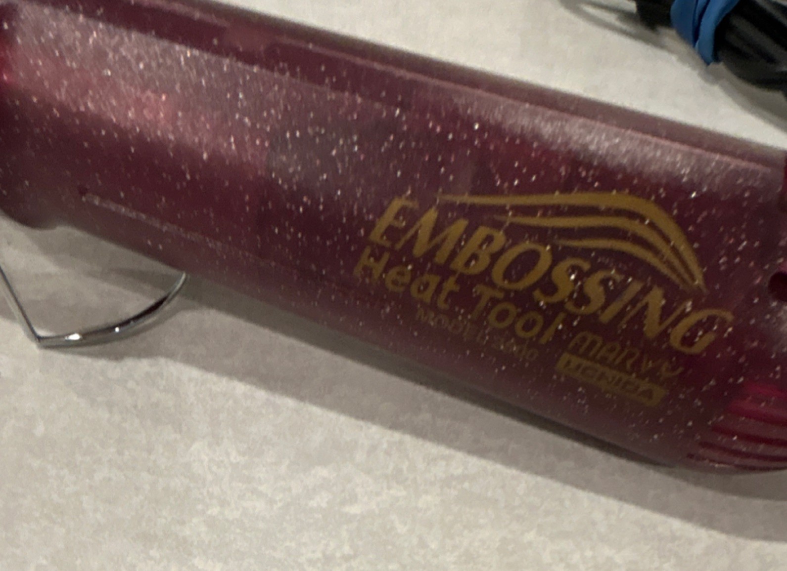 Marvy Uchida Embossing Heat Tool Purple Glitter