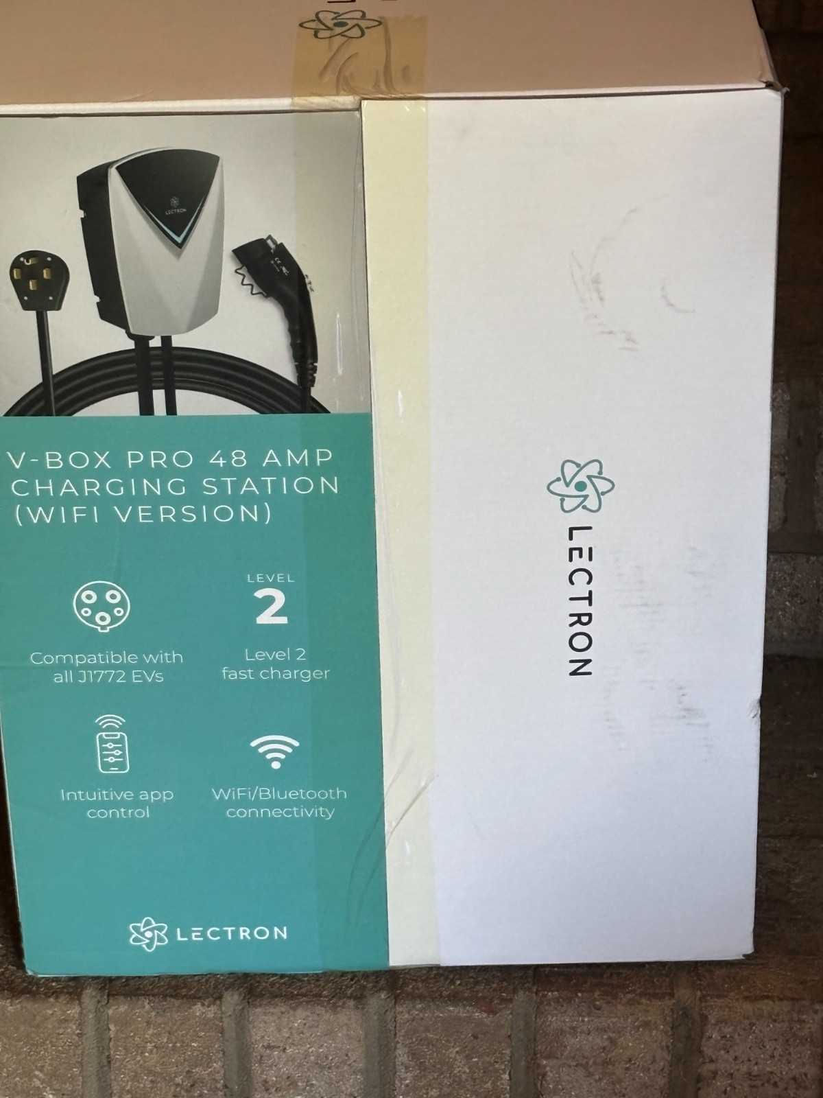 Lectron V Box Pro 48 Amp EV charging station Wifi Version