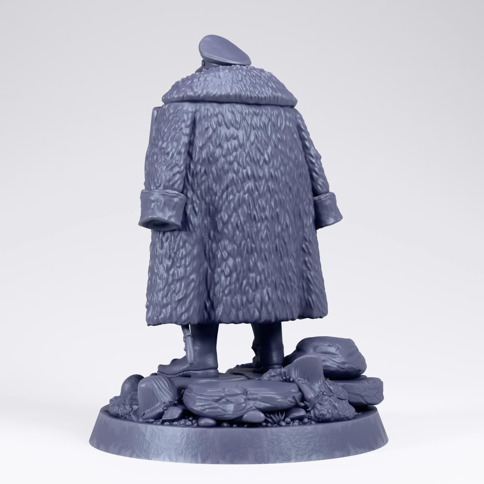 Grimdark Commissar General - Tabletop Sci Fi Proxy Wargaming Miniature