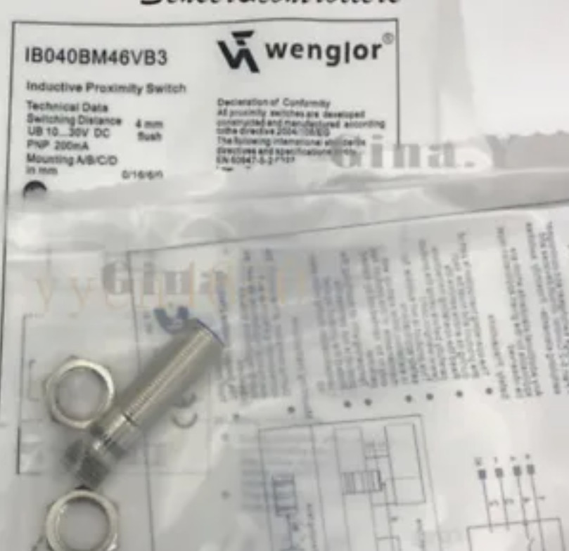 New Wenglor IB040BM46VB3 Inductive Sensor PNP