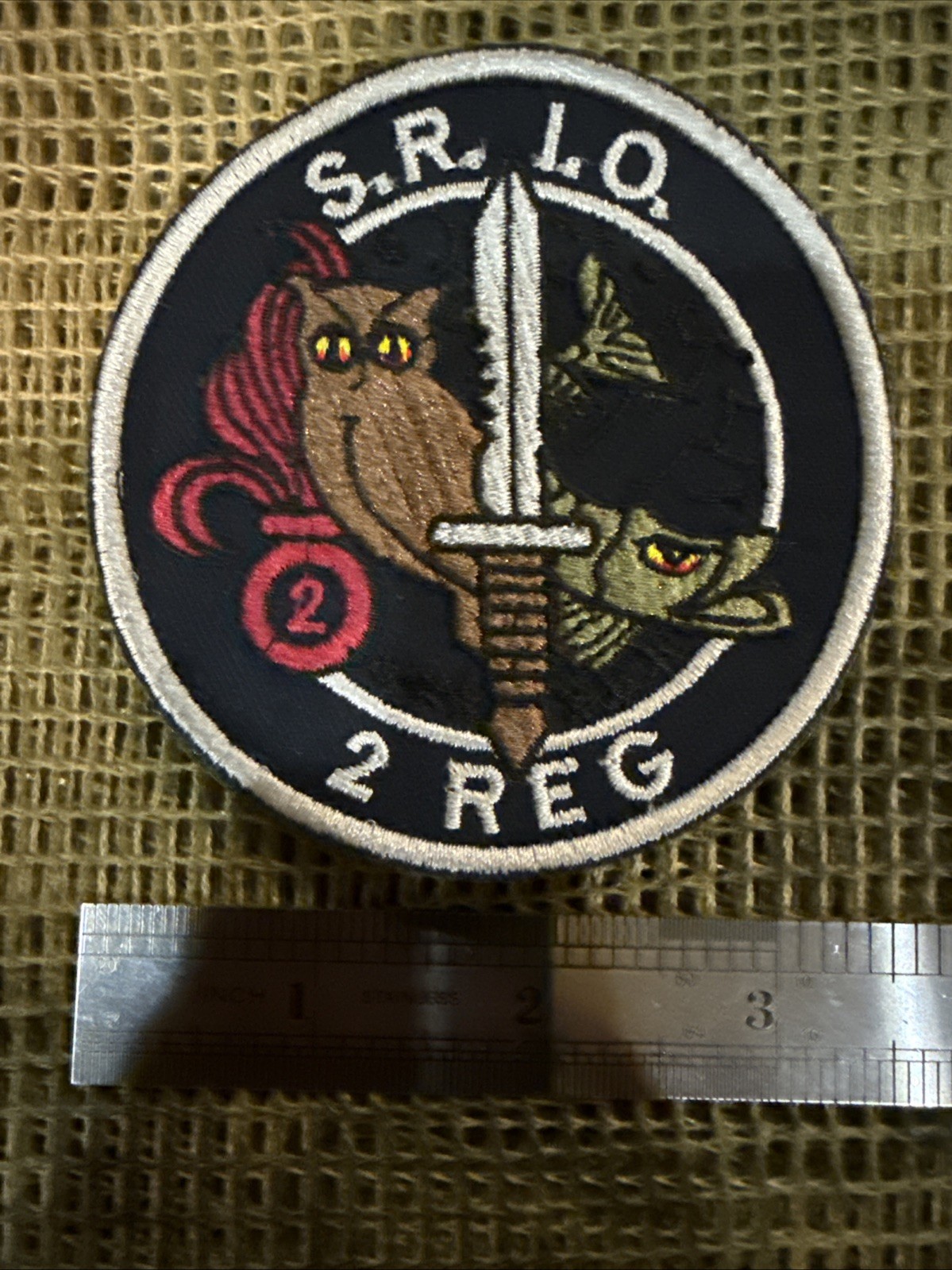 French Foreign Legion Special Operations SRIO 2 Reg Patch