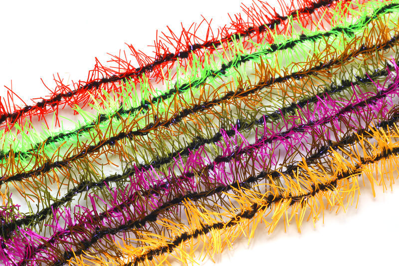 Hareline Dubbin - UV Badger Flexi Squishenille