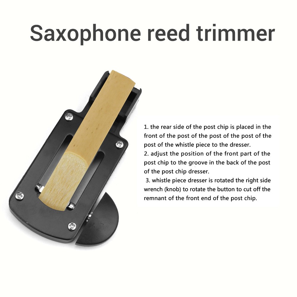 Saxophone Cutter Soprano Alto Tenor Saxophone Trimmer Clarinet Cutter Wo UOPB