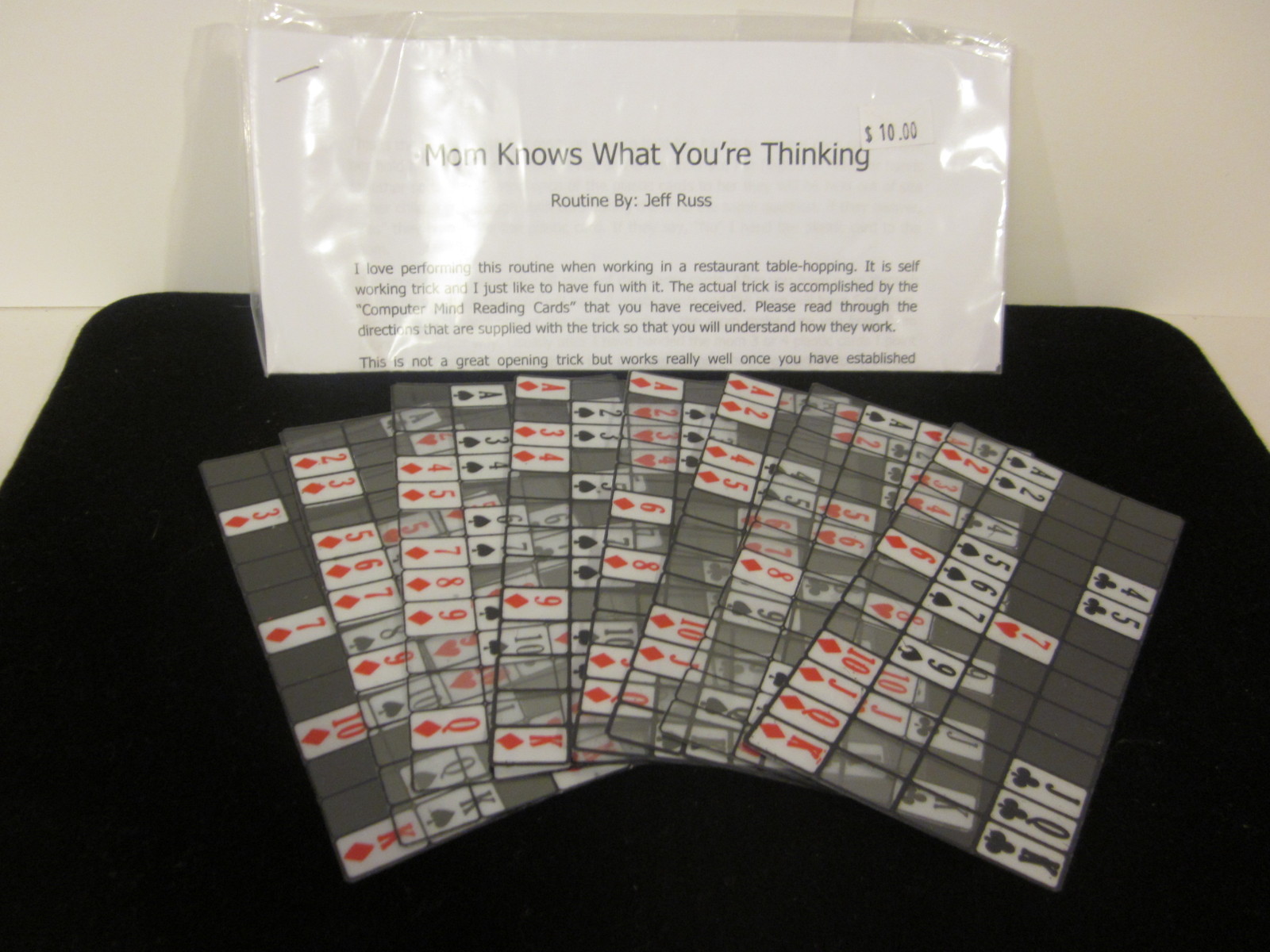 Mom Knows What You're Thinking Card Magic Trick- Close Up, Mentalism, Strolling