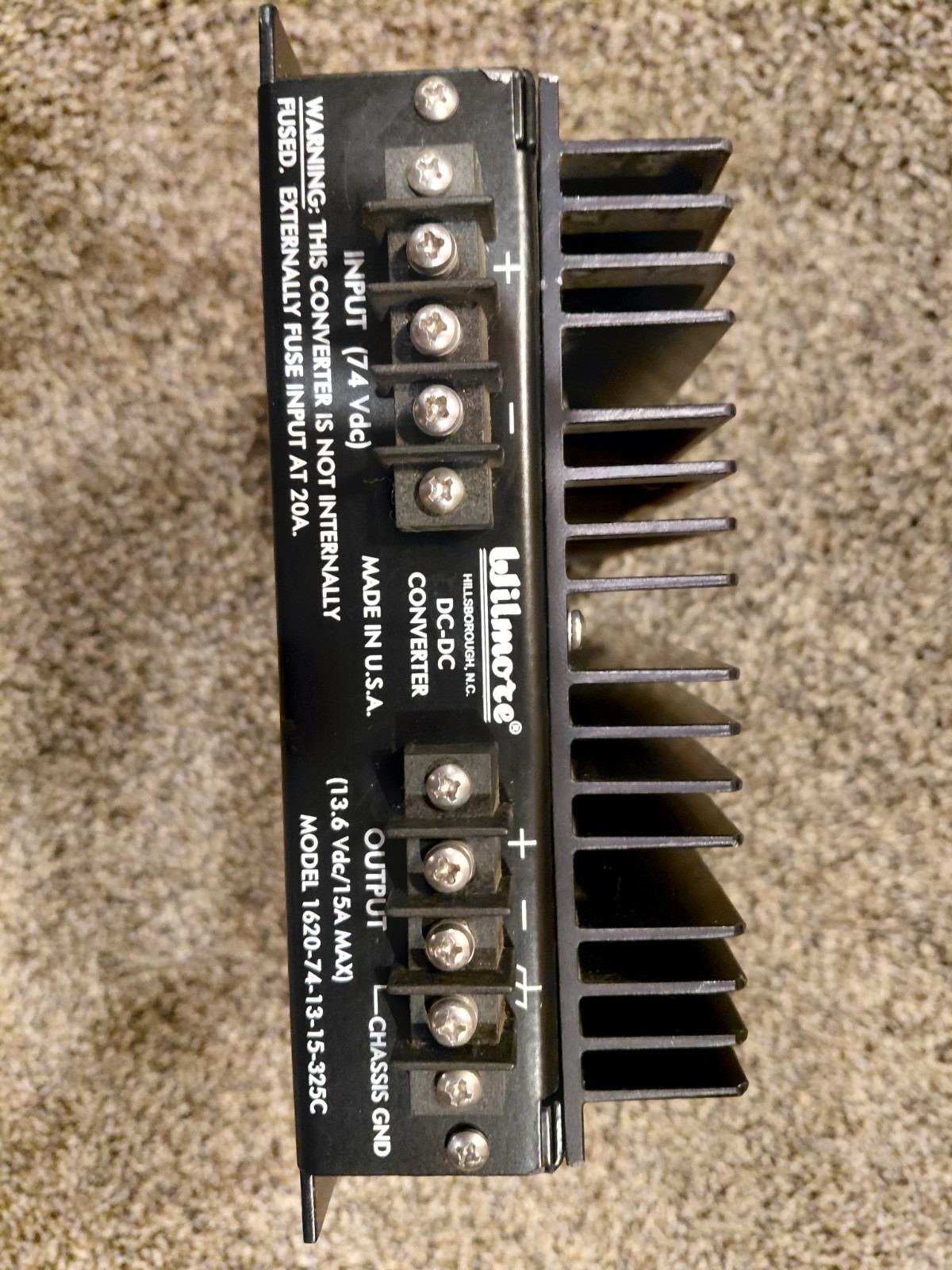 WILMORE's 1620-74-13-15 DC – DC Inverter