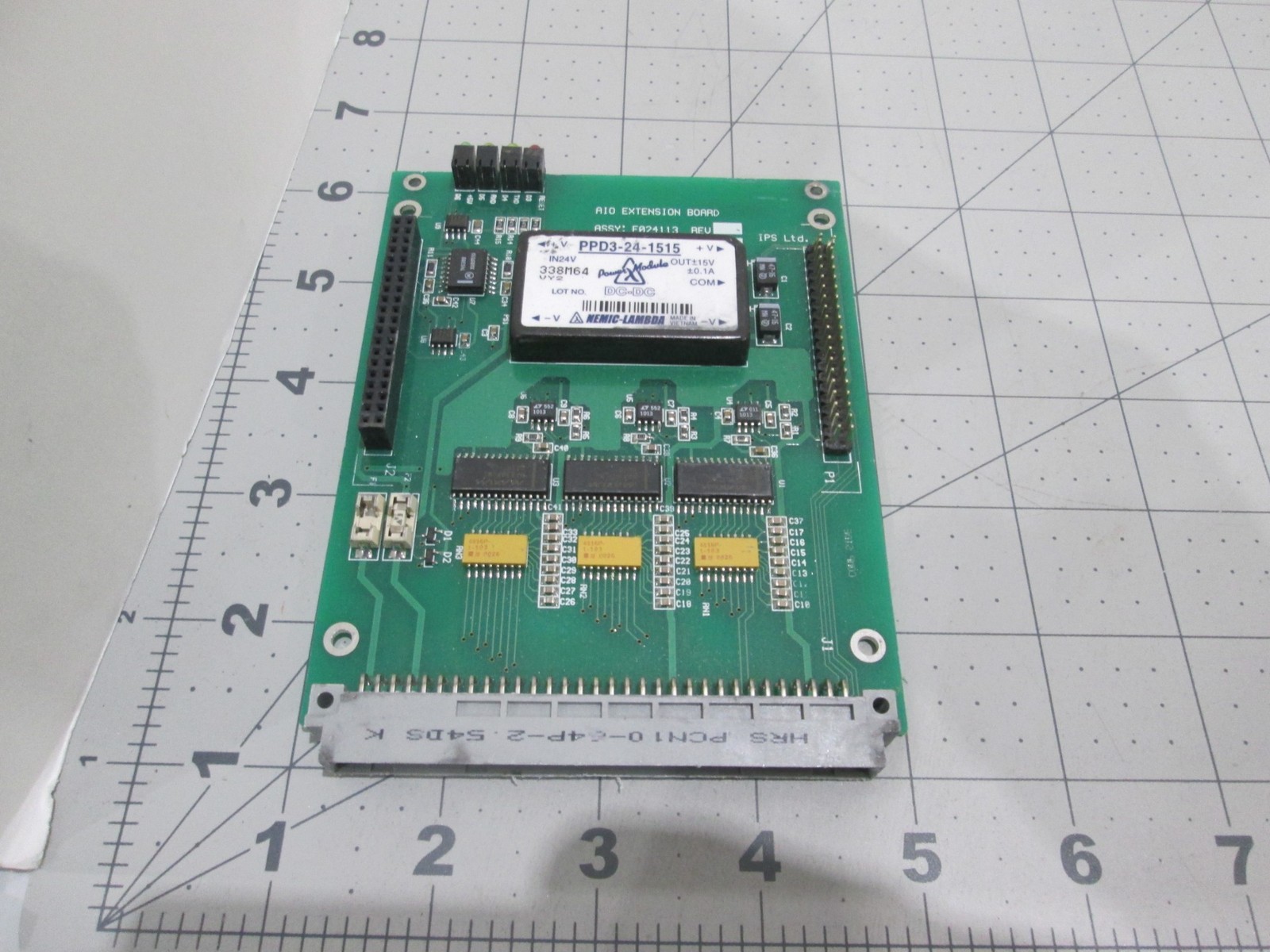 IPS LTD, E024113, AIO Extension Board PCB Assy, Used