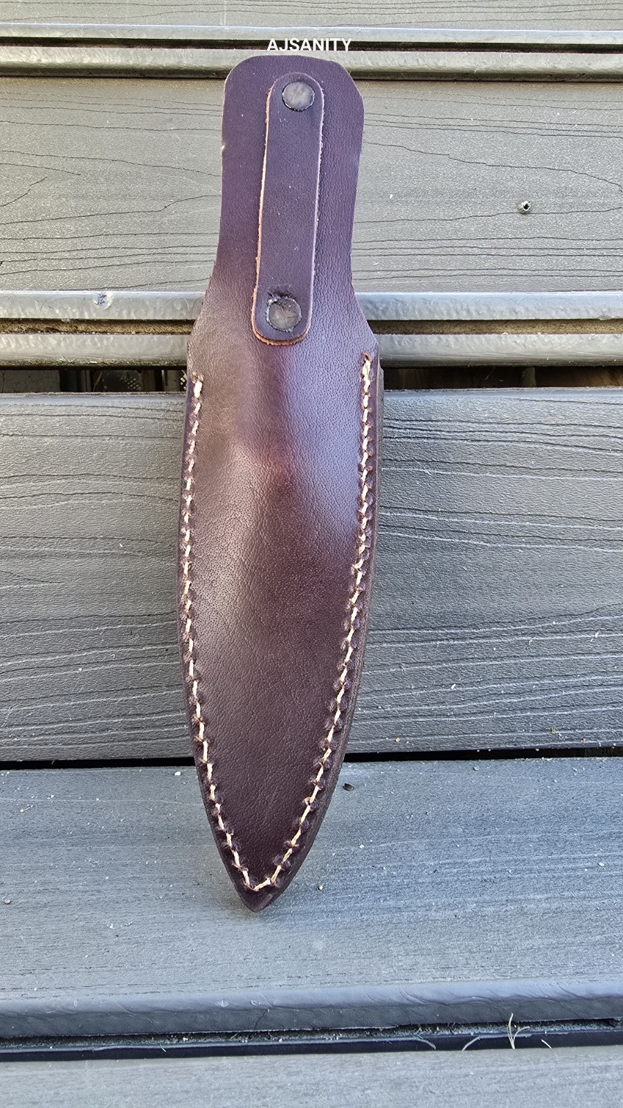 Custom Handmade Double Edge Fixed Blade Dagger Knife Edc Carry Compact Knife