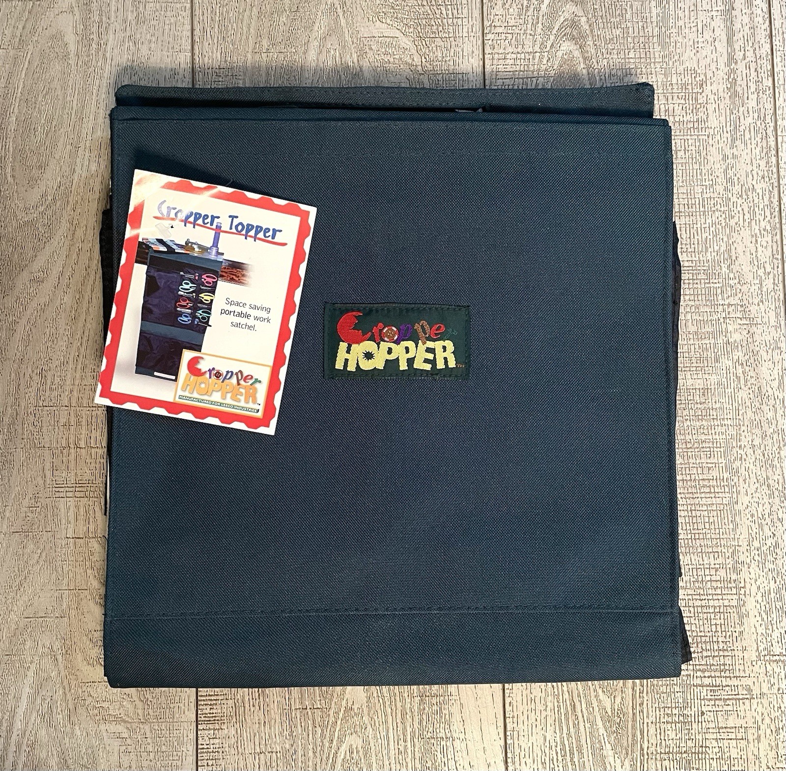 Cropper Hopper Topper Portable Work Space Leeco Industries Green
