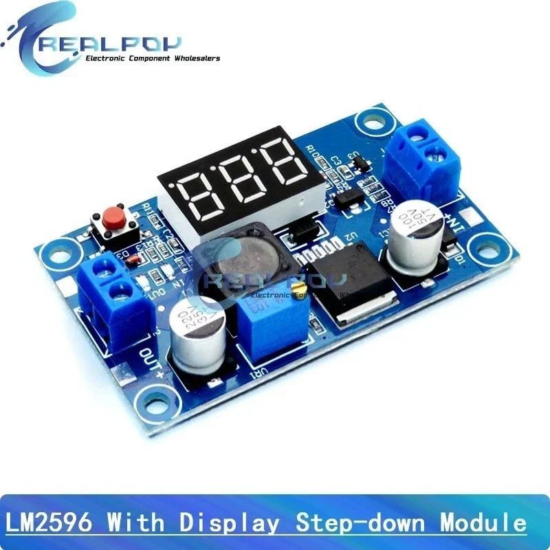 LM2596 DC Voltage Regulator Buck Converter Power Supply Step-Down Module US