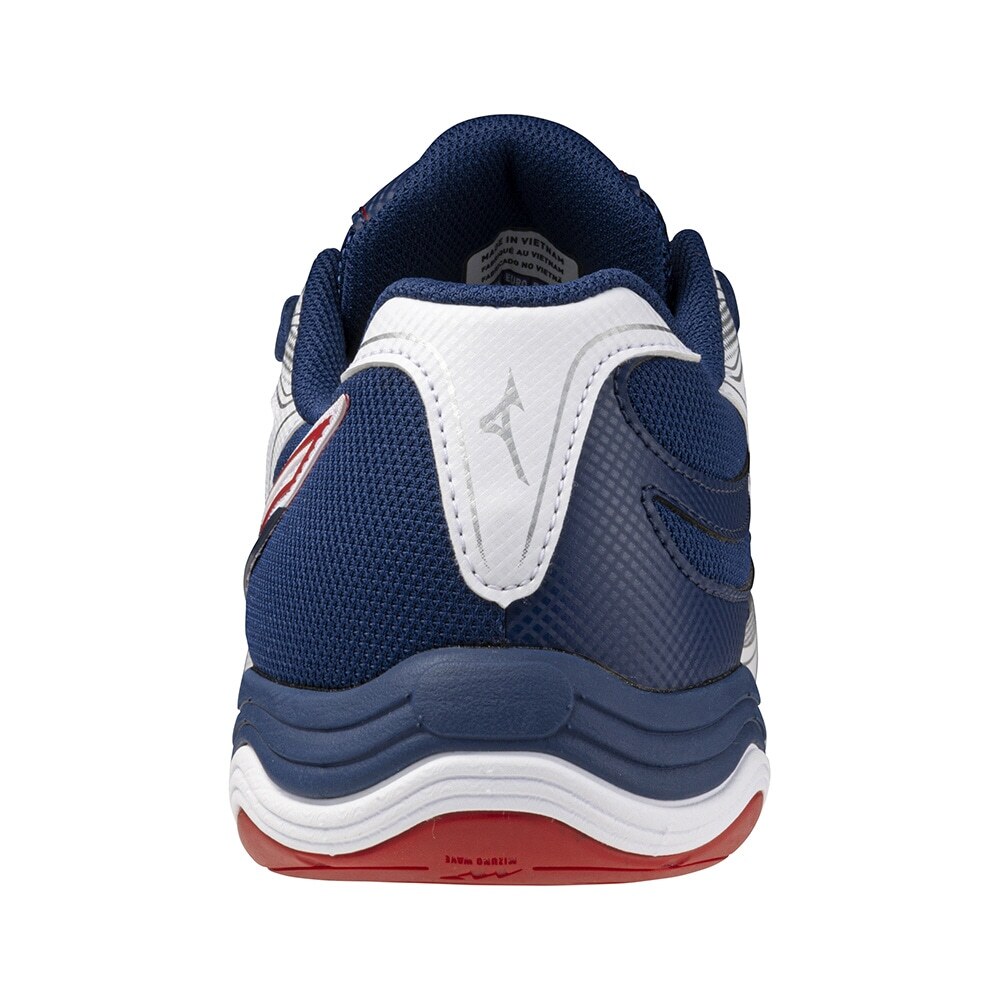 Mizuno Table Tennis Shoes WAVE MEDAL 7 WIDE White/Blue/Navy 81GA241501 2024 NEW