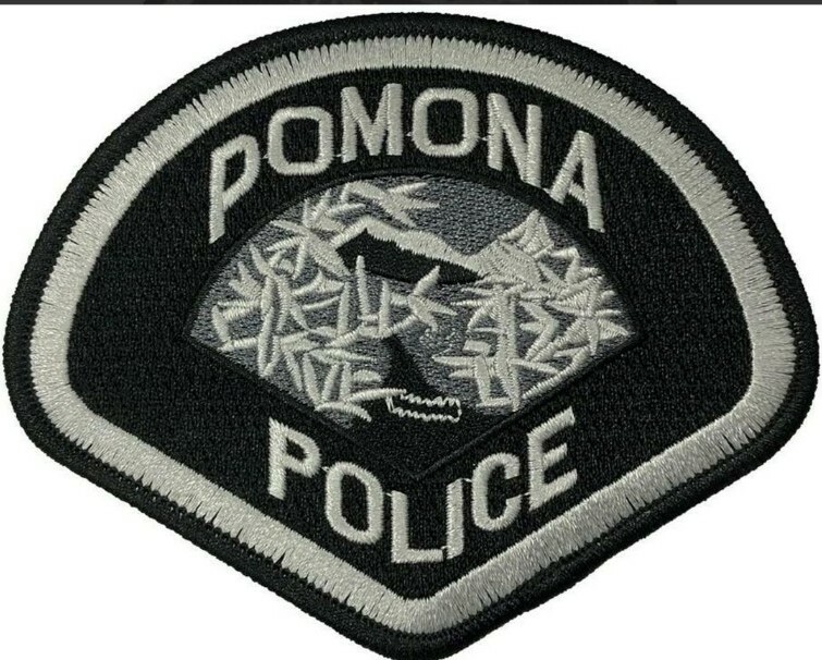 POMONA CALIFORNIA POLICE SHOULDER  PATCH