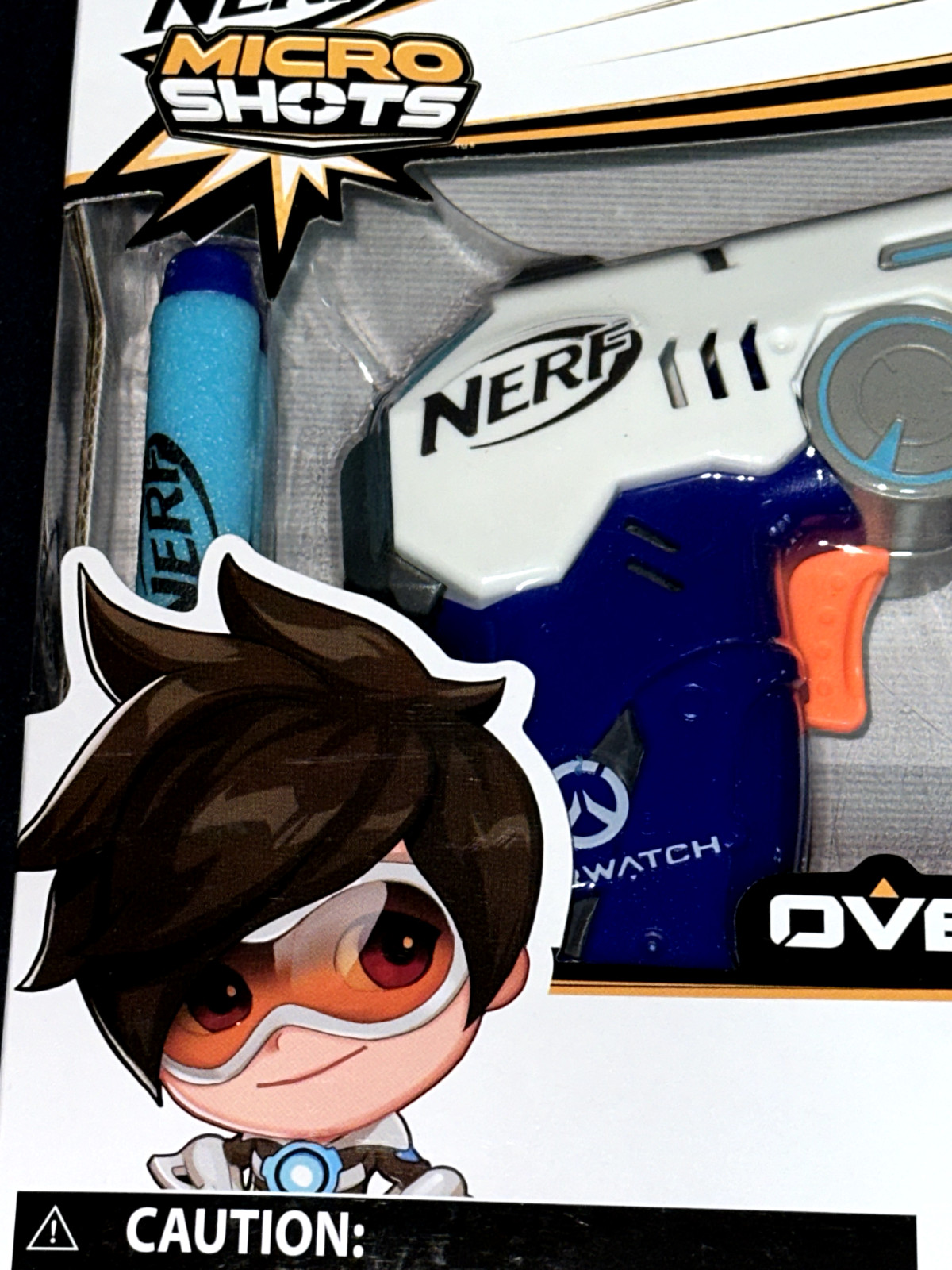 OVERWATCH NERF MICRO SHOTS TRACER 2018 HASBRO